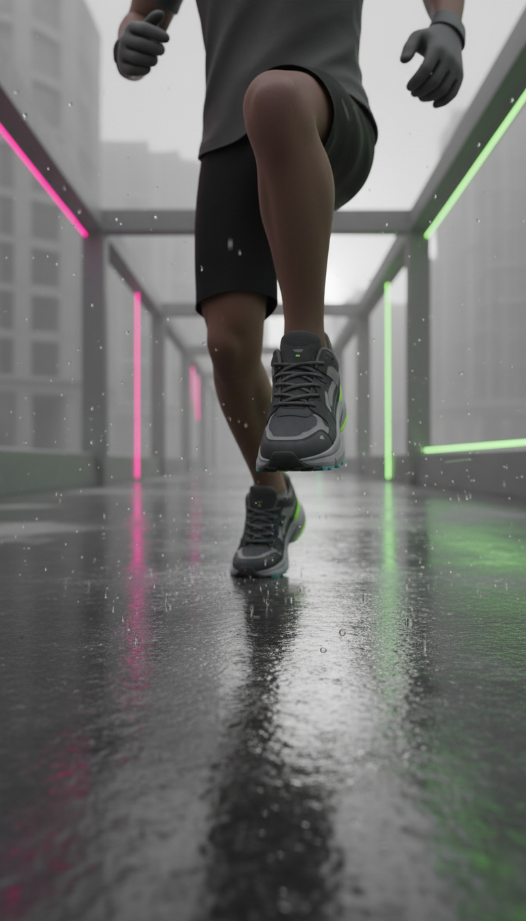 Fog Edition Monochrome Sneaker in use