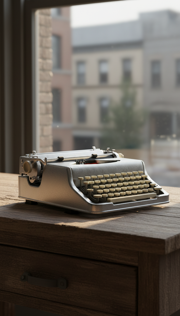 Vintage Typewriter in a new setting