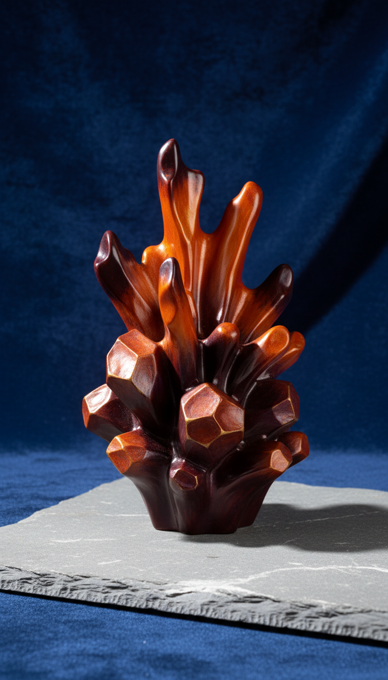 Artistic Resin Sculpture in a new setting